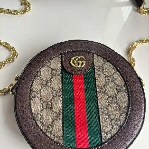 Gucci Crossbody Bag Shoulder Bag Brown - Picture 5 of 6